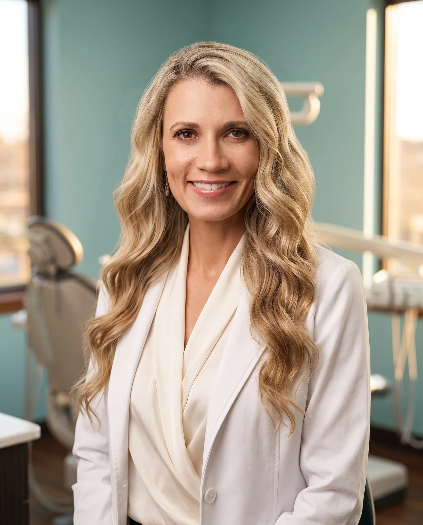 Dr. Sheri Love in her Wichita dental office.